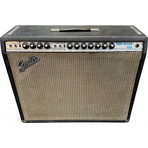 Used Fender Twin Reverb 2x12 Tube Guitar Combo Amp