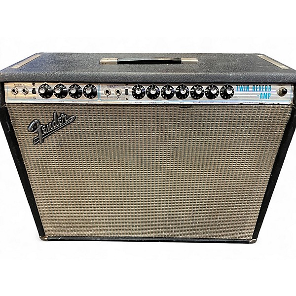 Used Fender Twin Reverb 2x12 Tube Guitar Combo Amp
