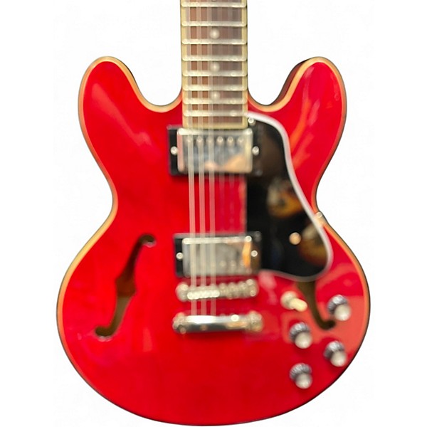 Used Epiphone ES339 Cherry Hollow Body Electric Guitar