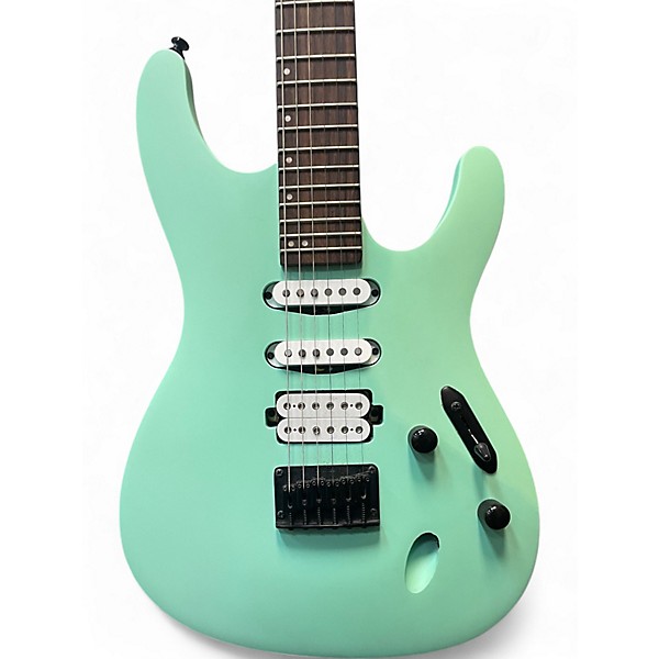 Used Ibanez S561 Seafoam Green Solid Body Electric Guitar