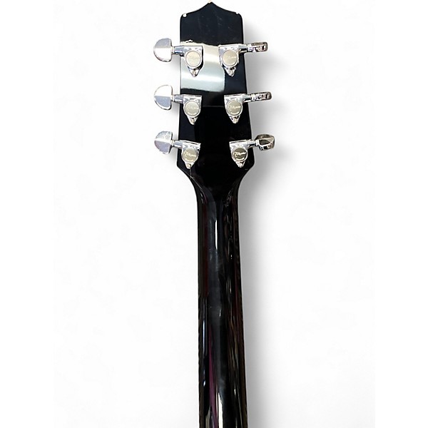 Used Takamine EF341SC Black Acoustic Electric Guitar Black