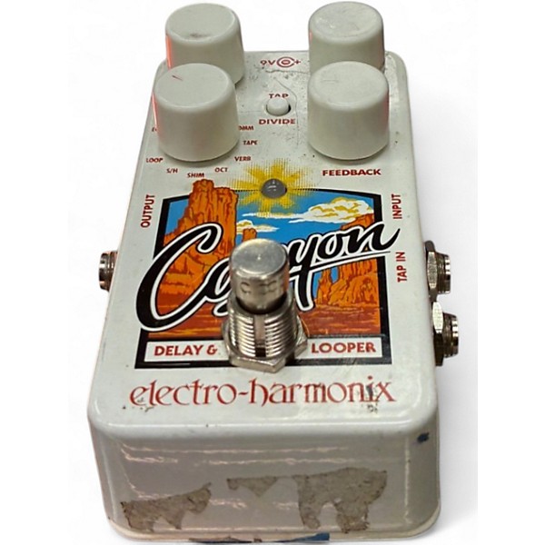 Used Electro-Harmonix Canyon Delay and Looper Effect Pedal