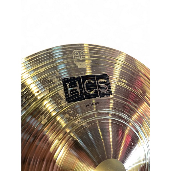 Used MEINL 10in HCS Splash Cymbal