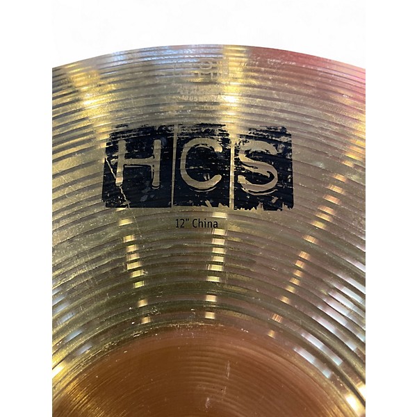 Used MEINL 12in HCS China Cymbal