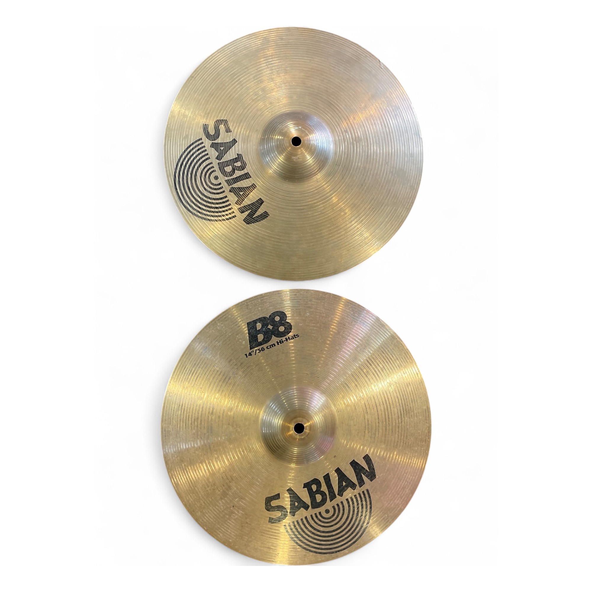 Used SABIAN 14in B8 Hi Hat Pair Cymbal 33 | Guitar Center