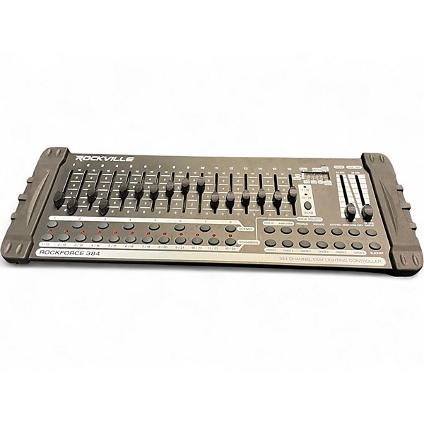 Used Rockville ROCKFORCE 384 Lighting Controller