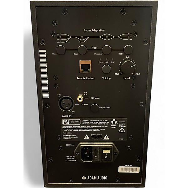 Used ADAM Audio A4V Pair Powered Monitor