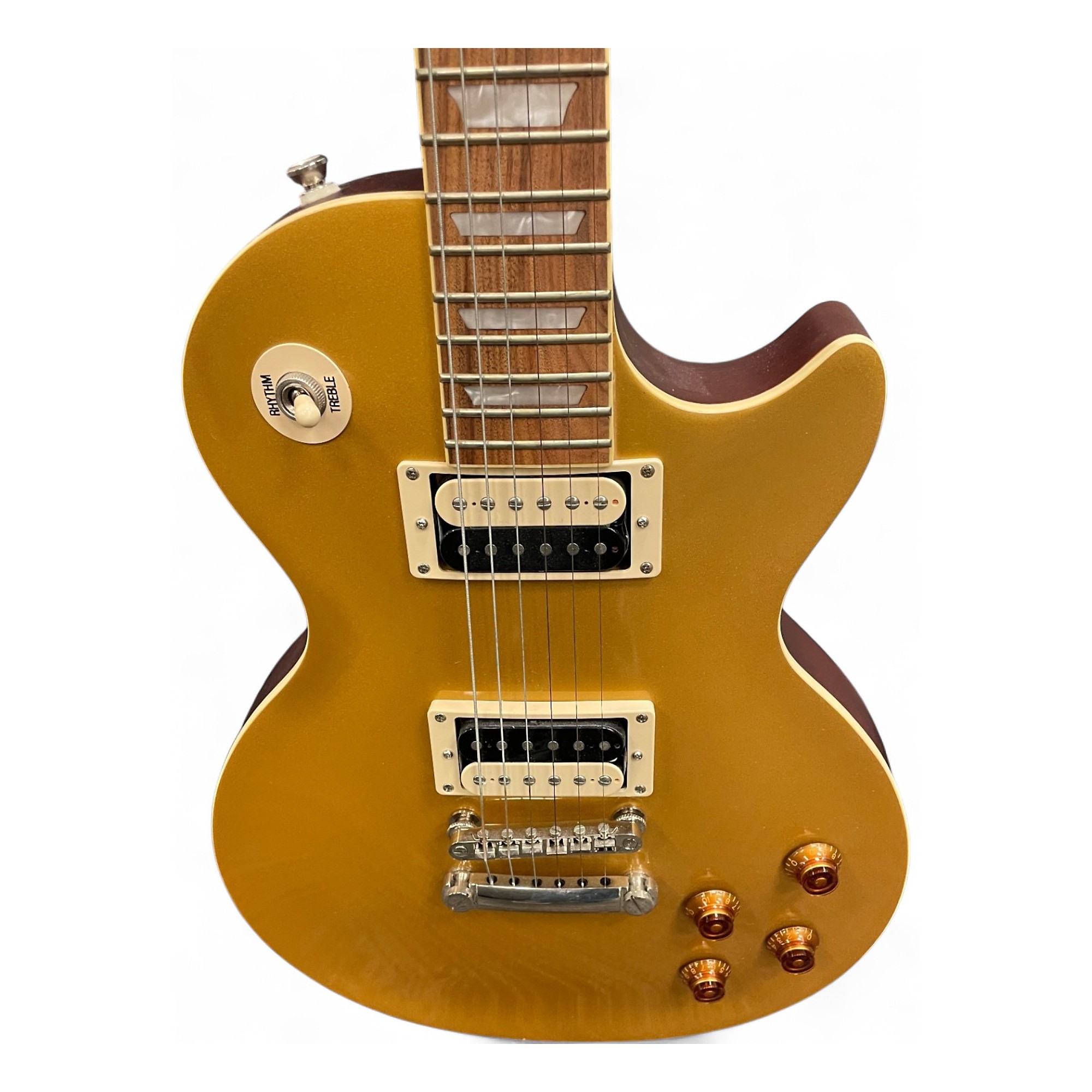 ギター epiphone LESPAUL TRADITIONAL PRO Goldtop Used Epiphone Les Paul Traditional PRO III Gold Top Solid