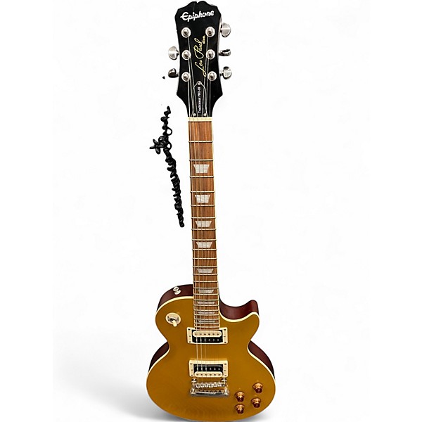 ギター epiphone LESPAUL TRADITIONAL PRO Goldtop Used Epiphone Les Paul Traditional PRO III Gold Top Solid