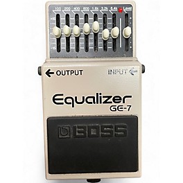 Used BOSS GE7 Equalizer Pedal