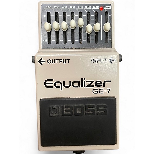 Used BOSS GE7 Equalizer Pedal