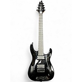 Used Jackson JS22-7 Dinky 7 String Black Solid Body Electric Guitar