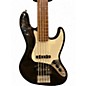 Used Squier Affinity Jazz Bass V 5 String Black Electric Bass Guitar