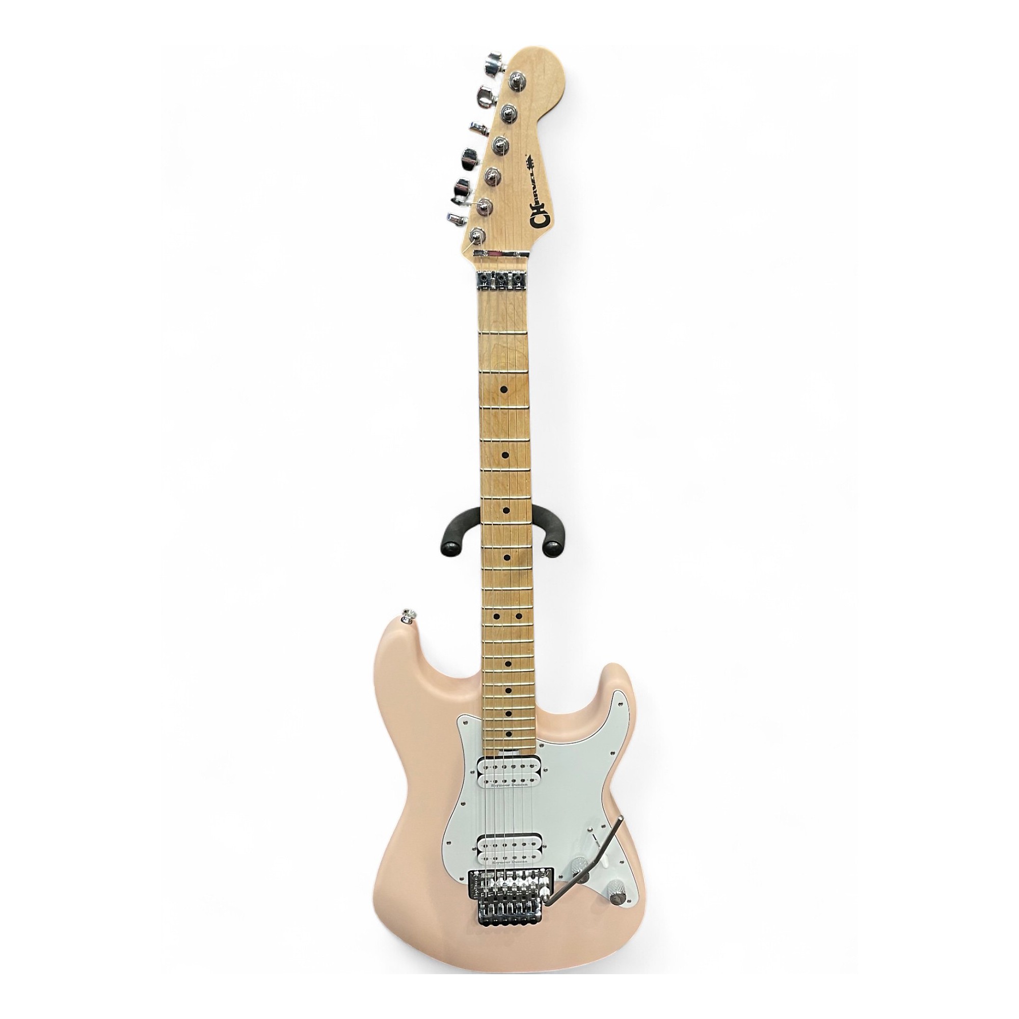 Used Charvel PRO MOD OS CAL STYLE 1 HH FR M SATIN SHELL PINK
