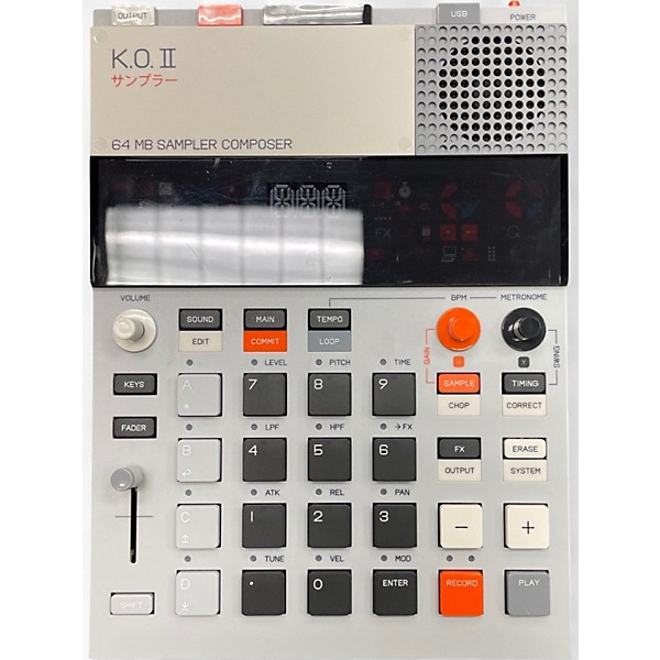 Used teenage engineering EP-133 K.O. II Sampler Composer Synthesizer