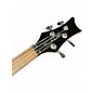Used Dean  Edge Chrome Red Electric Bass Guitar