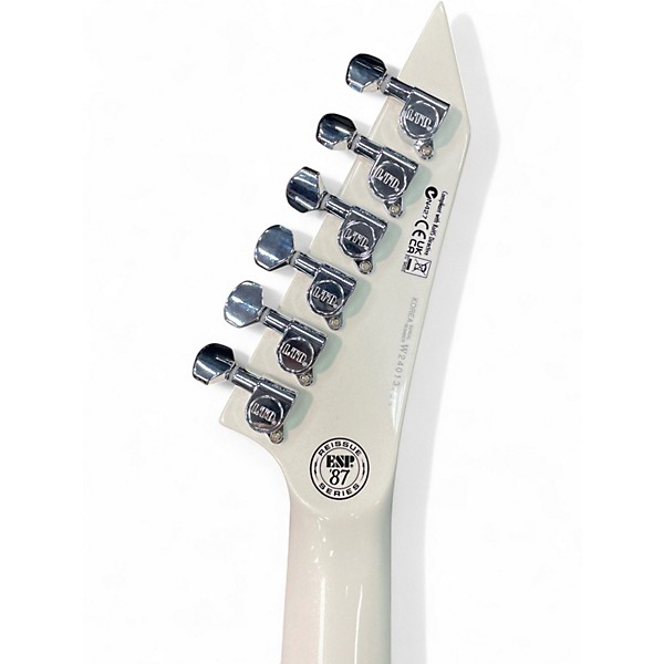 Used ESP LTD Horizon '87 White Solid Body Electric Guitar