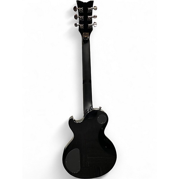 Used Schecter Guitar Research Blackjack Solo 6 Black Solid Body Electric Guitar