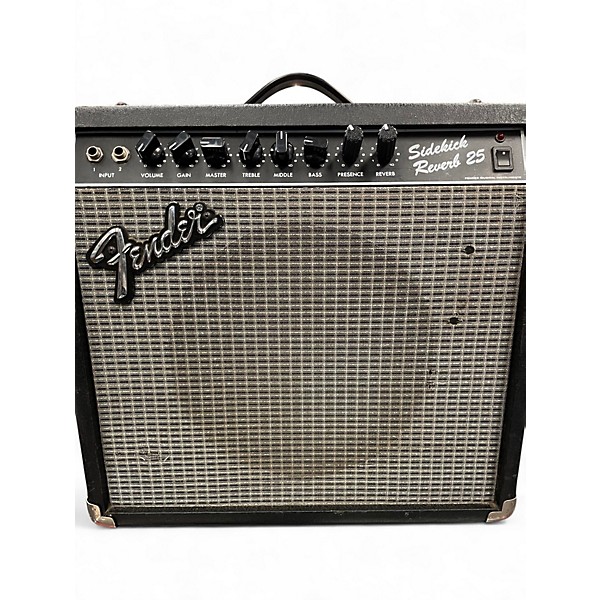 Vintage 1980 Fender SIDEKICK REVERB 25 Guitar Combo Amp