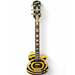 Used Epiphone Zakk Wylde Les Paul Custom Bullseye Solid Body Electric Guitar