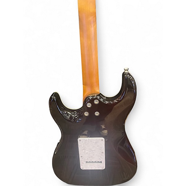 Used Jet JS540 Quilt Brown Solid Body Electric Guitar