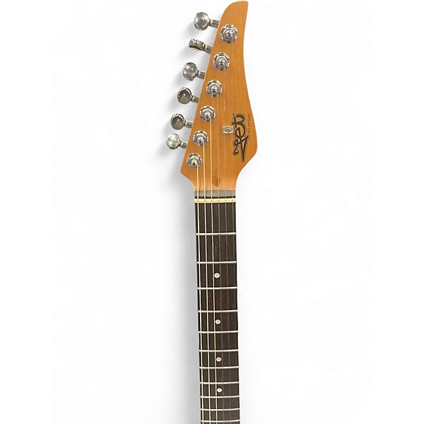 Used Jet JS540 Quilt Brown Solid Body Electric Guitar