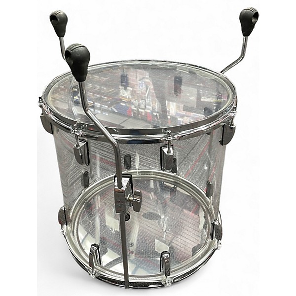Used Pearl 6 Piece Crystal Beat  Ultra Clear Drum Kit