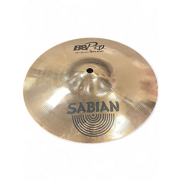 Used SABIAN 10in B8 PRO SPLASH Cymbal