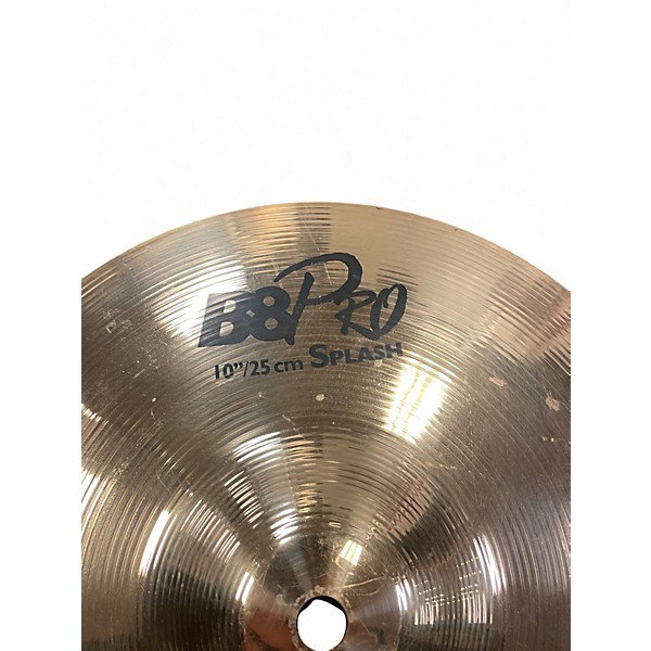 Used SABIAN 10in B8 PRO SPLASH Cymbal