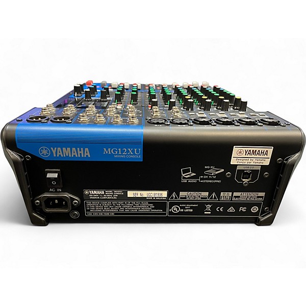 Used Yamaha MG12XU Unpowered Mixer