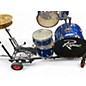 Used Rouge 5 Piece DRUMSET Blue Drum Kit
