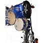 Used Rouge 5 Piece DRUMSET Blue Drum Kit