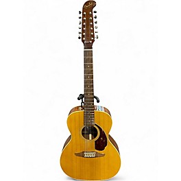 Used Fender California Villager 12-String Aged Natural 12 String Acoustic Electric Guitar