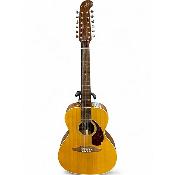 Used Fender California Villager 12-String Aged Natural 12 String Acoustic Electric Guitar