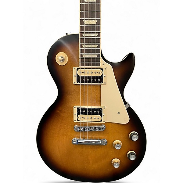 Used 2022 Gibson Les Paul Traditional Pro V Satin Top Tobacco Sunburst Solid Body Electric Guitar
