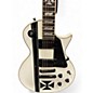 Used ESP LTD James Hetfield Signature Iron Cross White Solid Body Electric Guitar