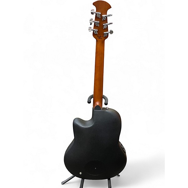Used Ovation CE48P Caribbean Blue Acoustic Electric Guitar