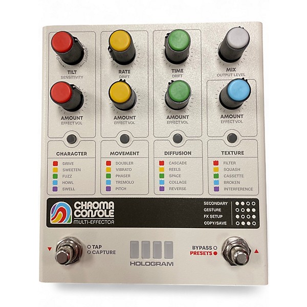 開封、接続確認のみ　Hologram Chroma Console Hologram Electronics Chroma Console - YouTube