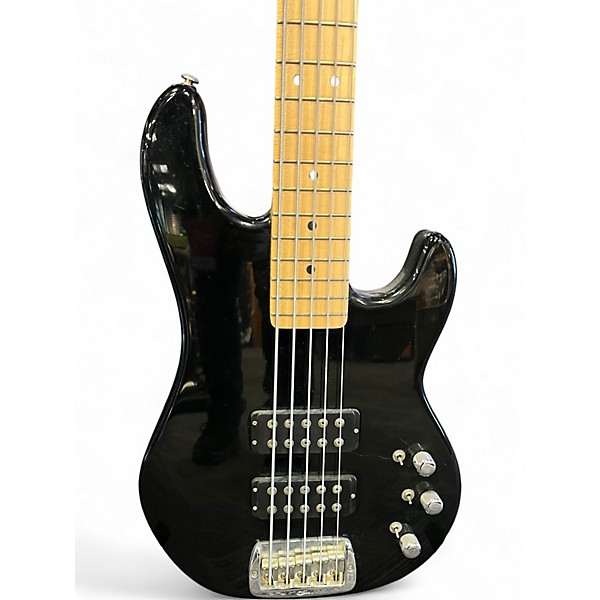 Used G&L USA L2500 5 String Black Electric Bass Guitar