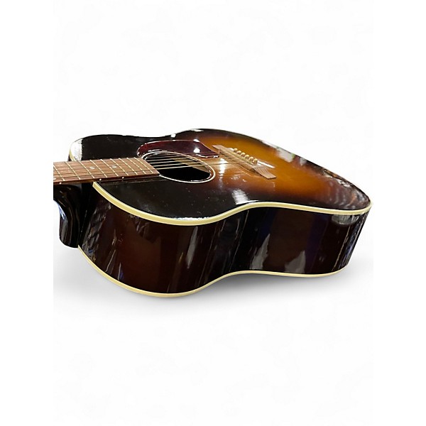 Used Gibson J45 Standard 3 Color Sunburst Acoustic Electric Guitar