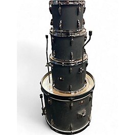 Used TAMA 4 Piece Imperialstar Satin Black Drum Kit