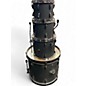 Used TAMA 4 Piece Imperialstar Satin Black Drum Kit thumbnail