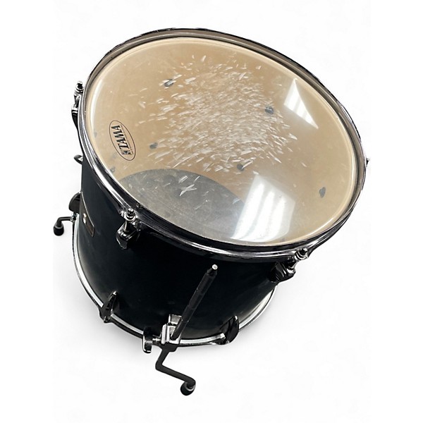Used TAMA 4 Piece Imperialstar Satin Black Drum Kit