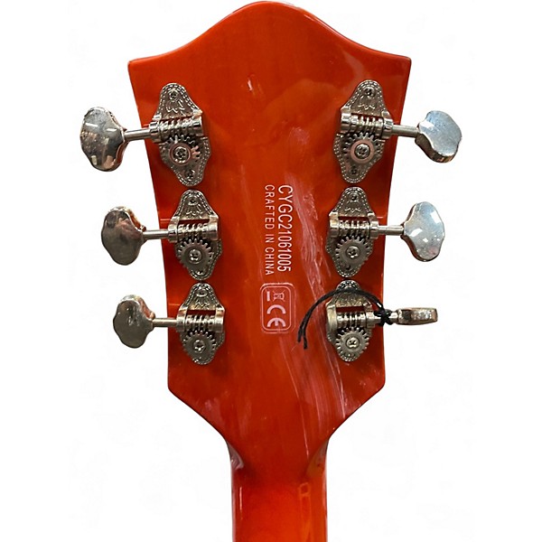 Used Gretsch Guitars G5427T Orange Hollow Body Electric Guitar