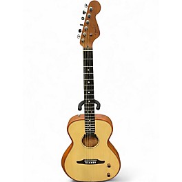 Used Fender HIGHWAY PARLOR Natural Acoustic Electric Guitar
