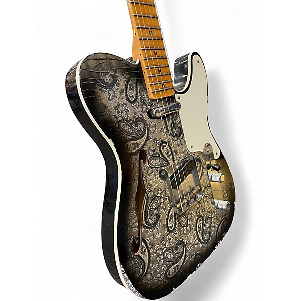 Used Fender TELE THINLINE LTD DBL CUSTOM RELIC PAISLEY B Hollow Body Electric Guitar