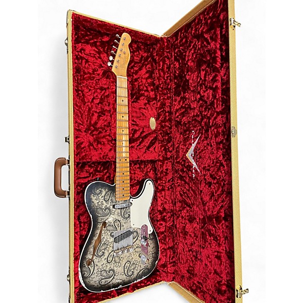 Used Fender TELE THINLINE LTD DBL CUSTOM RELIC PAISLEY B Hollow Body Electric Guitar
