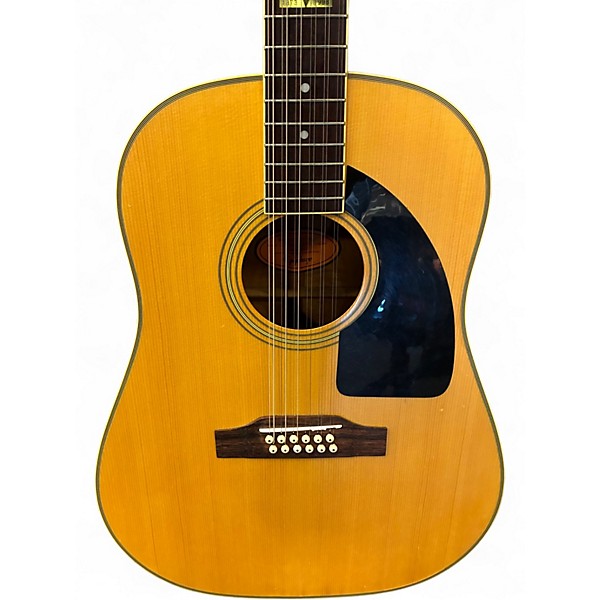 Used Epiphone AJ2812S-NS Natural 12 String Acoustic Guitar
