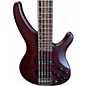 Used Yamaha TRBX505 Wine Red Electric Bass Guitar