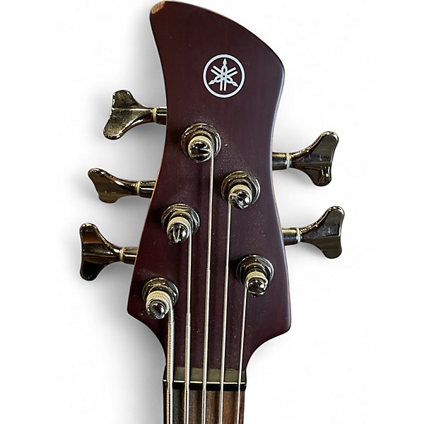 Used Yamaha TRBX505 Wine Red Electric Bass Guitar